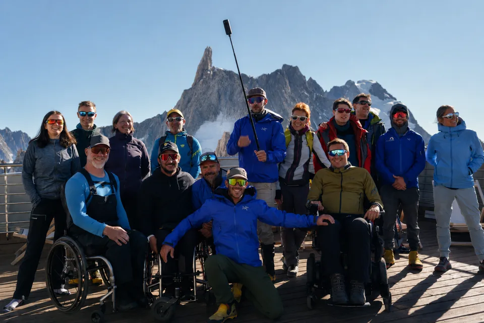 Acces Mont Blanc Glacier